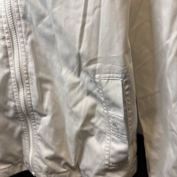 Innovations by Izzi Women’s Small Jacket Windbreaker Yellow White Gorpcore - Picture 5 of 6